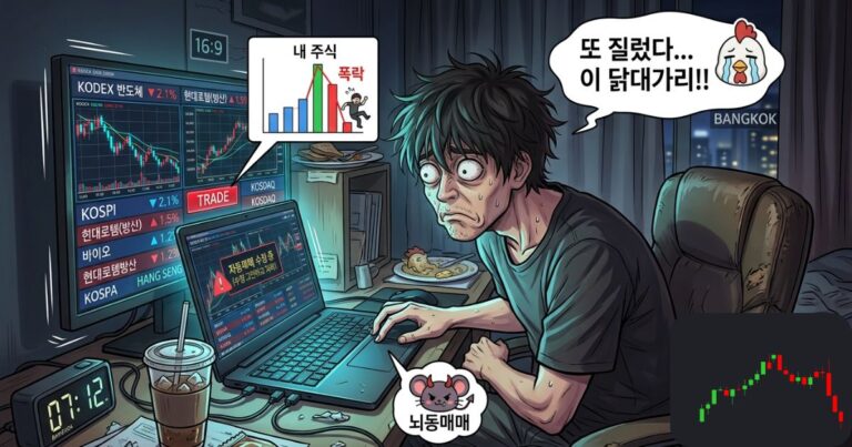 주식하는 내 모습