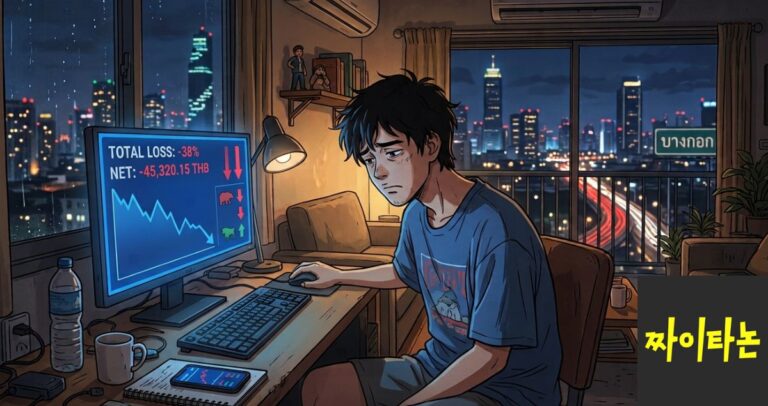 The sight of someone deep in thought while staring at the stock market screen