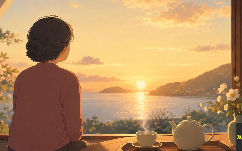A quiet reflection on life and farewell.